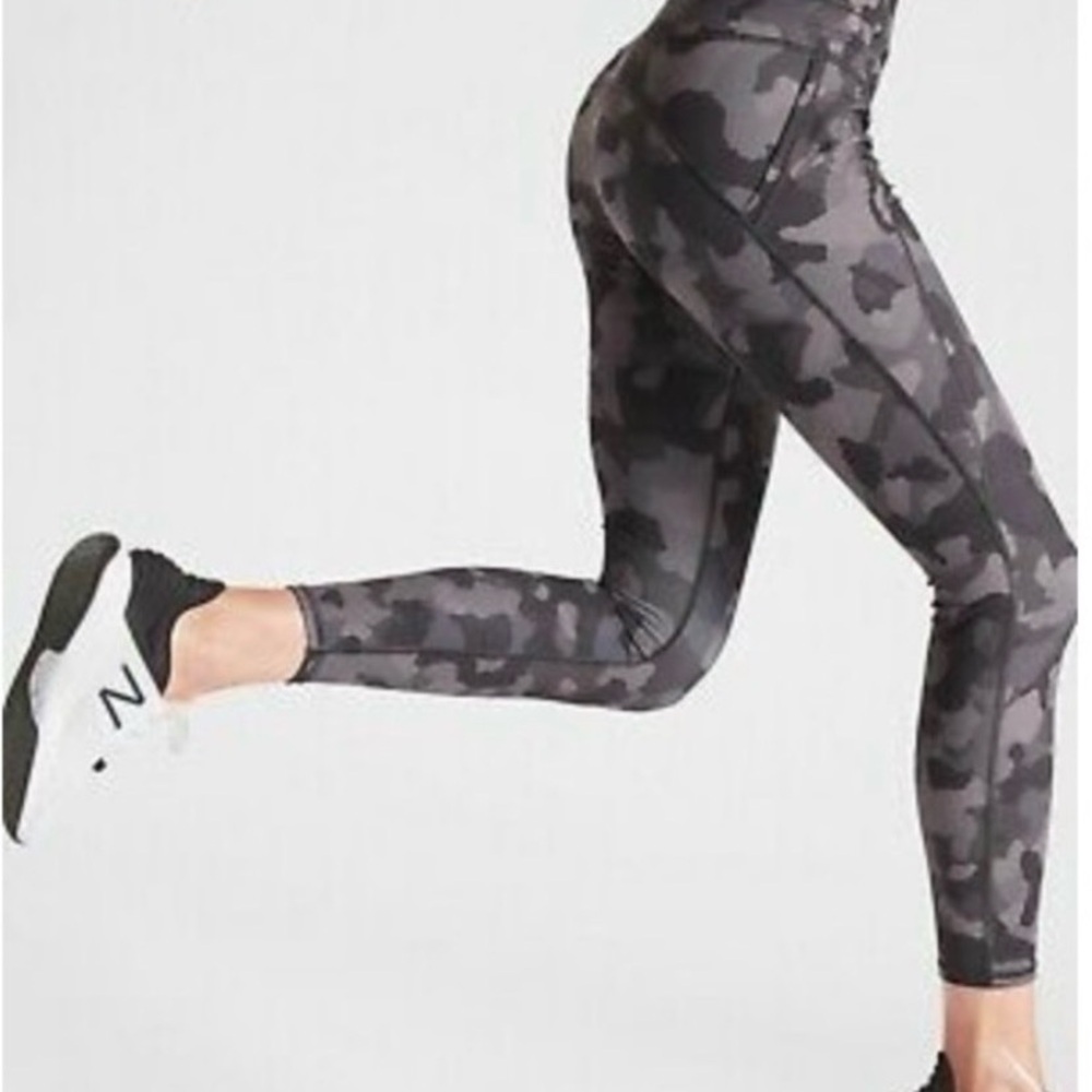 Athleta Lightning Camo 7/8 Leggings - Picture 3 of 5